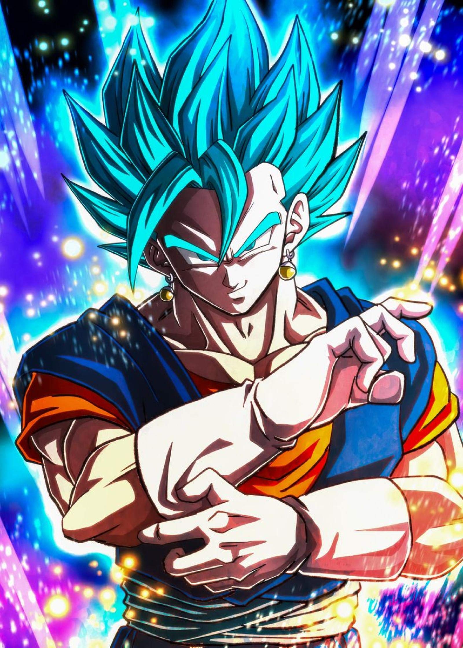 LINLONGART Goku Poster Decoration Painting Oil Painting Wall Art Living Room Poster Bedroom Painting 50cm75cm Framed, Todo lo demás