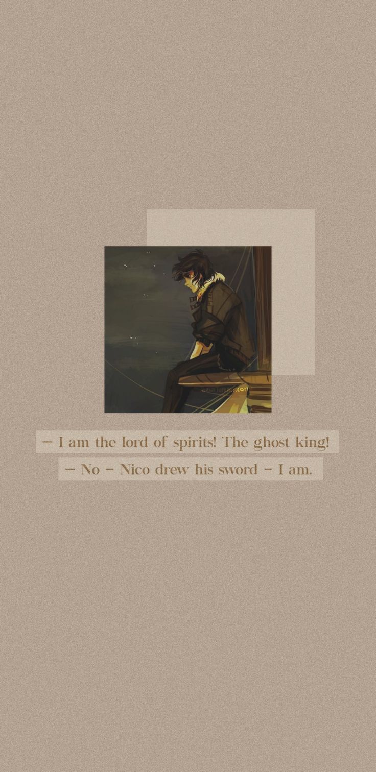 Wallpaper PJO ♤ Nico di Angelo. Percy jackson wallpaper, Percy jackson art, Percy jackson books