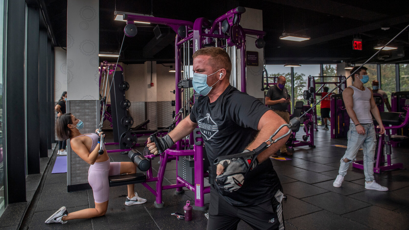 Relieved to Be Back at the Gym, but Is It Safe?