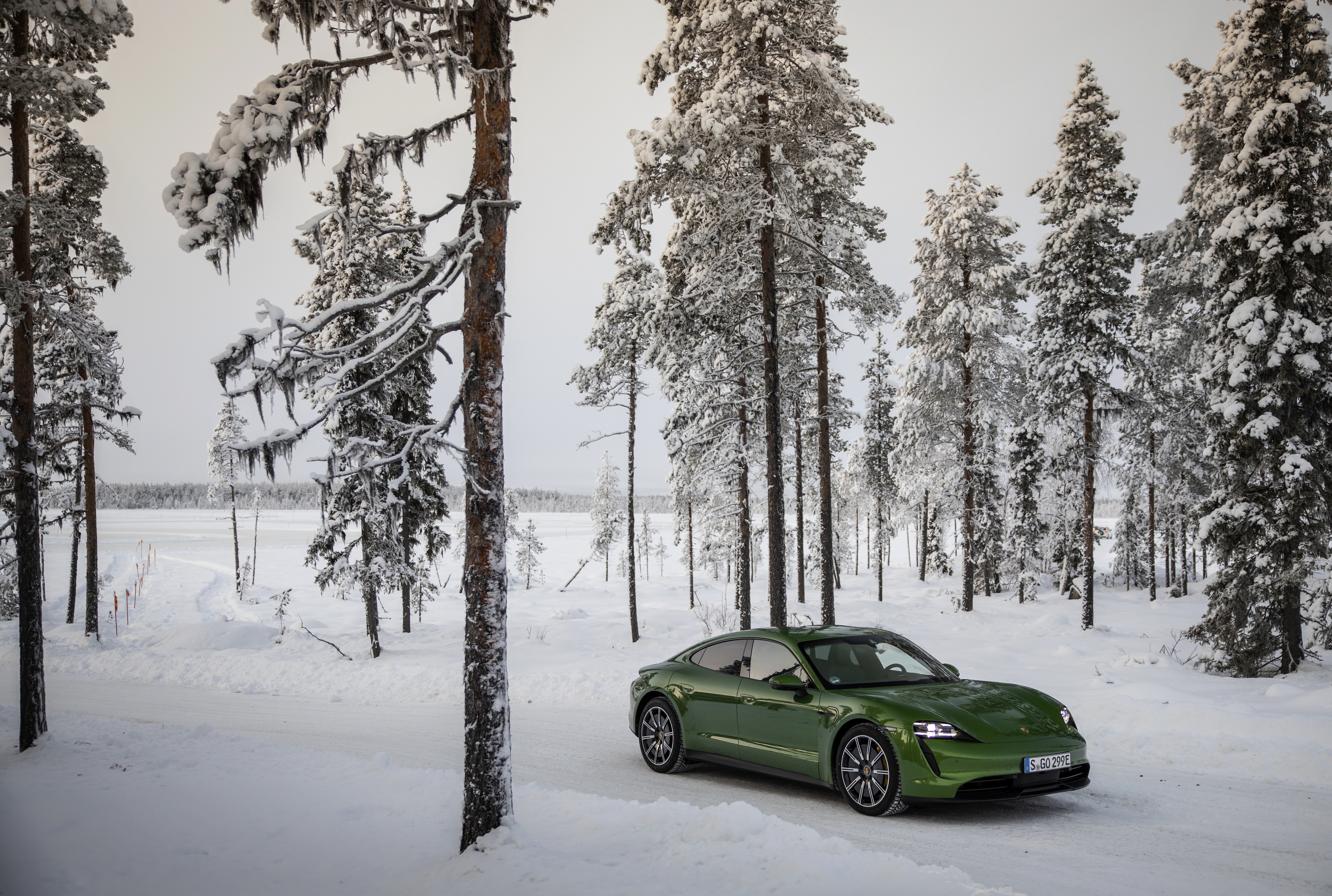 Vehicles Porsche Taycan 4S 4k Ultra HD Wallpaper