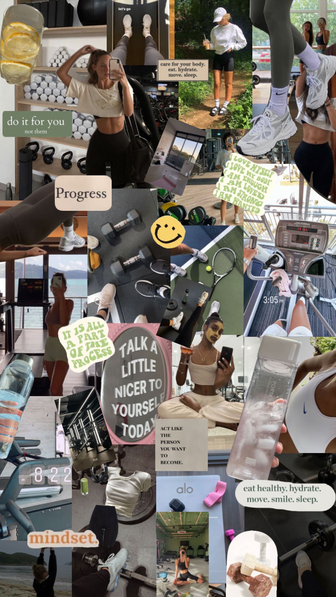 2023 fitness vision board visionboard #visionboard #f. Fitness vision board, Vision board wallpaper, Vision board collage