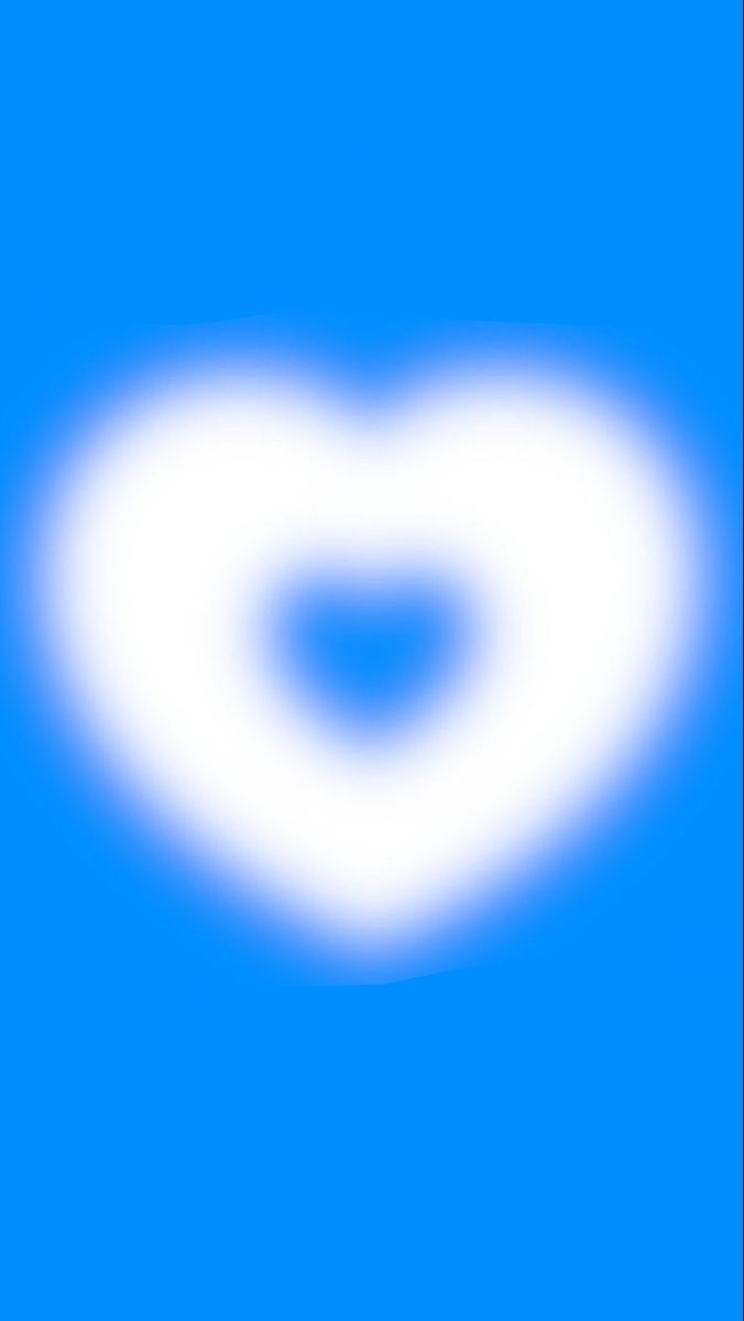 blue heart pfp gradient wallpaper. Aura colors, Heart wallpaper, Colourful wallpaper iphone