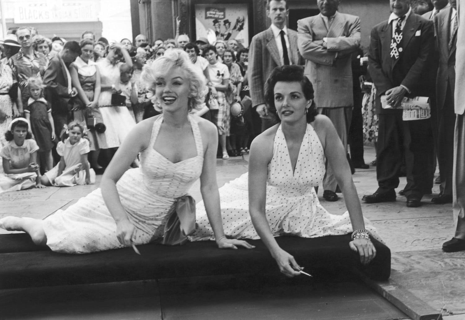 Marilyn Monroe Jane Russell Gentlemen Prefer Blondes