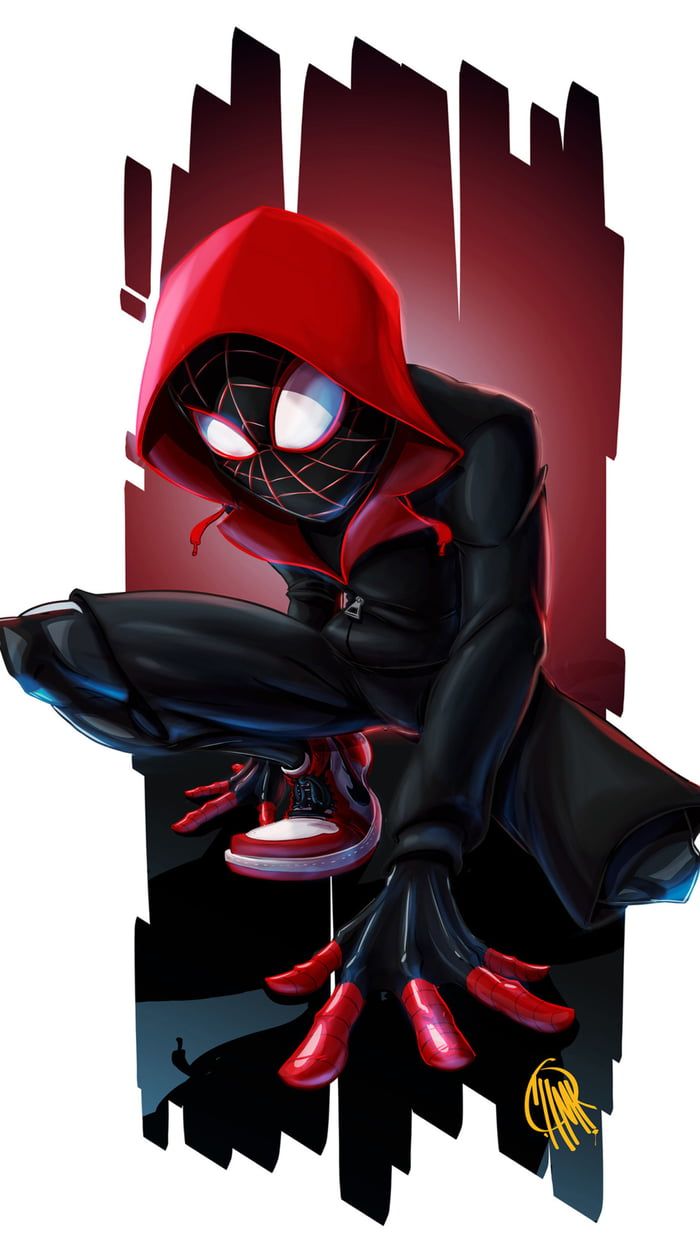 Spiderman Miles Morales Art. Miles morales spiderman, Spiderman art, Spiderman spider