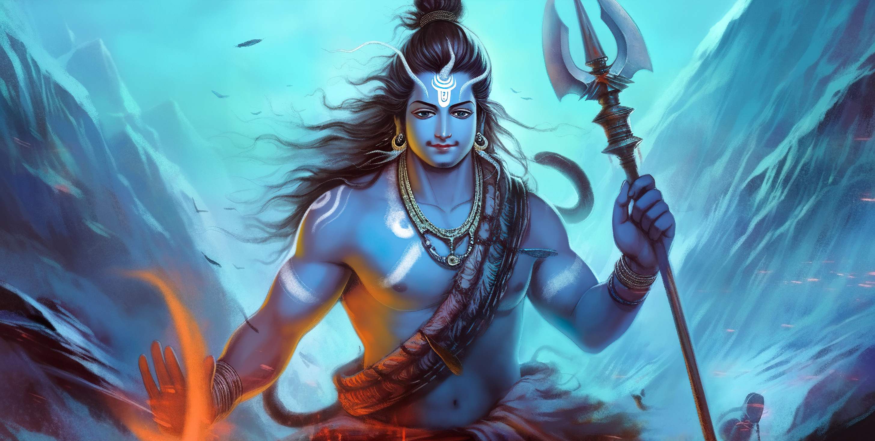 Mahadev or Shiva Hinduism God Wallpaper