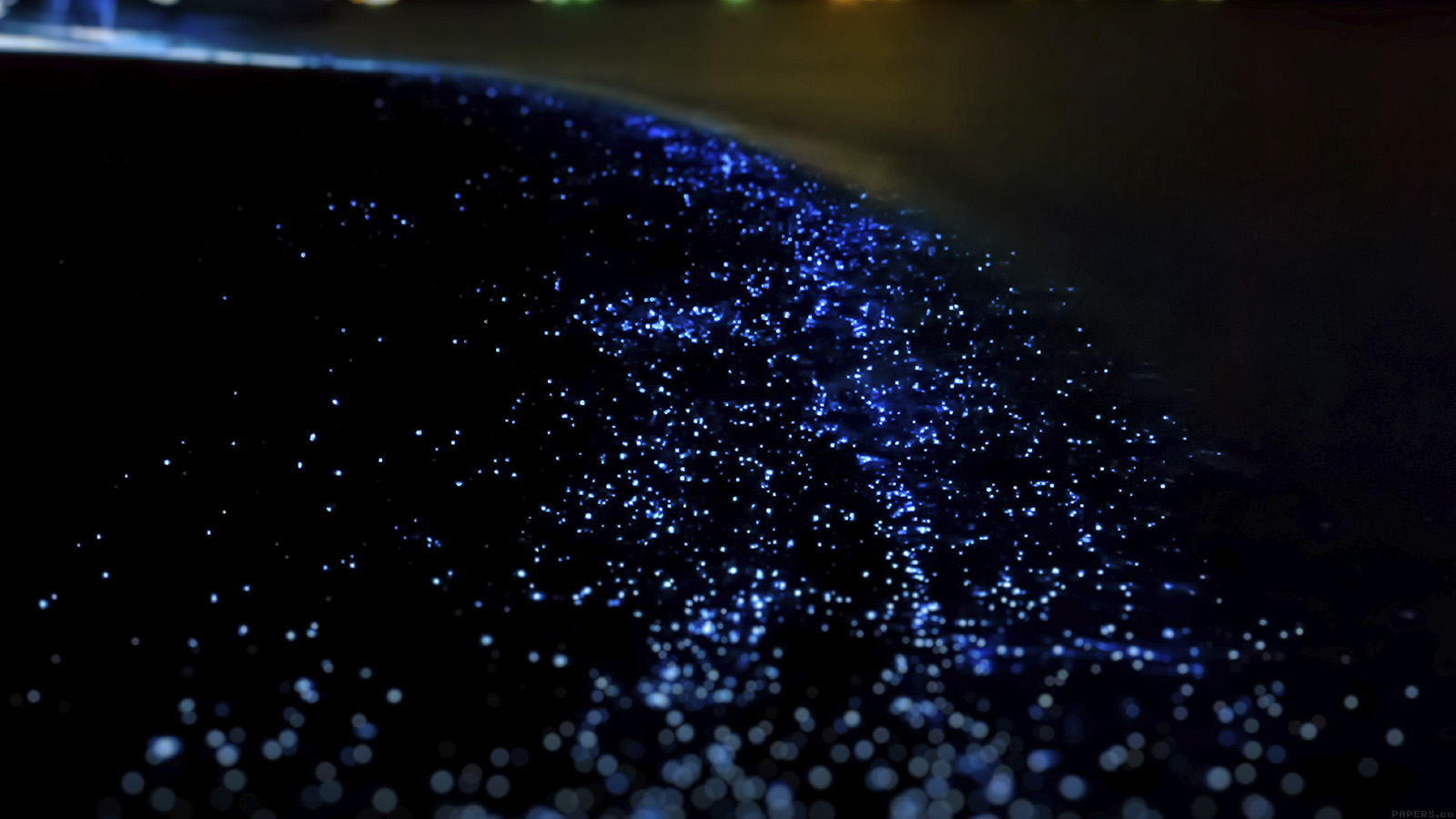 Ocean Night Dark Blink Beautiful