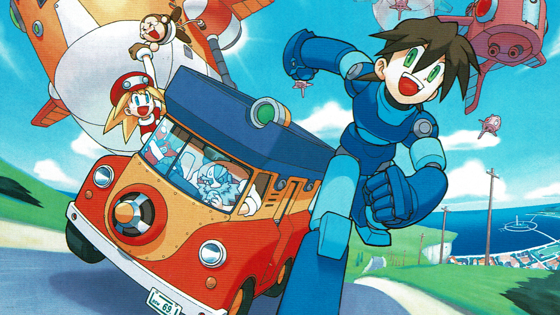 Mega Man Legends Wallpaper Man