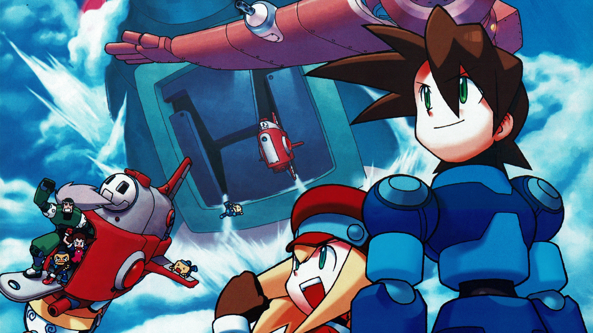 Mega Man Legends Wallpaper Man