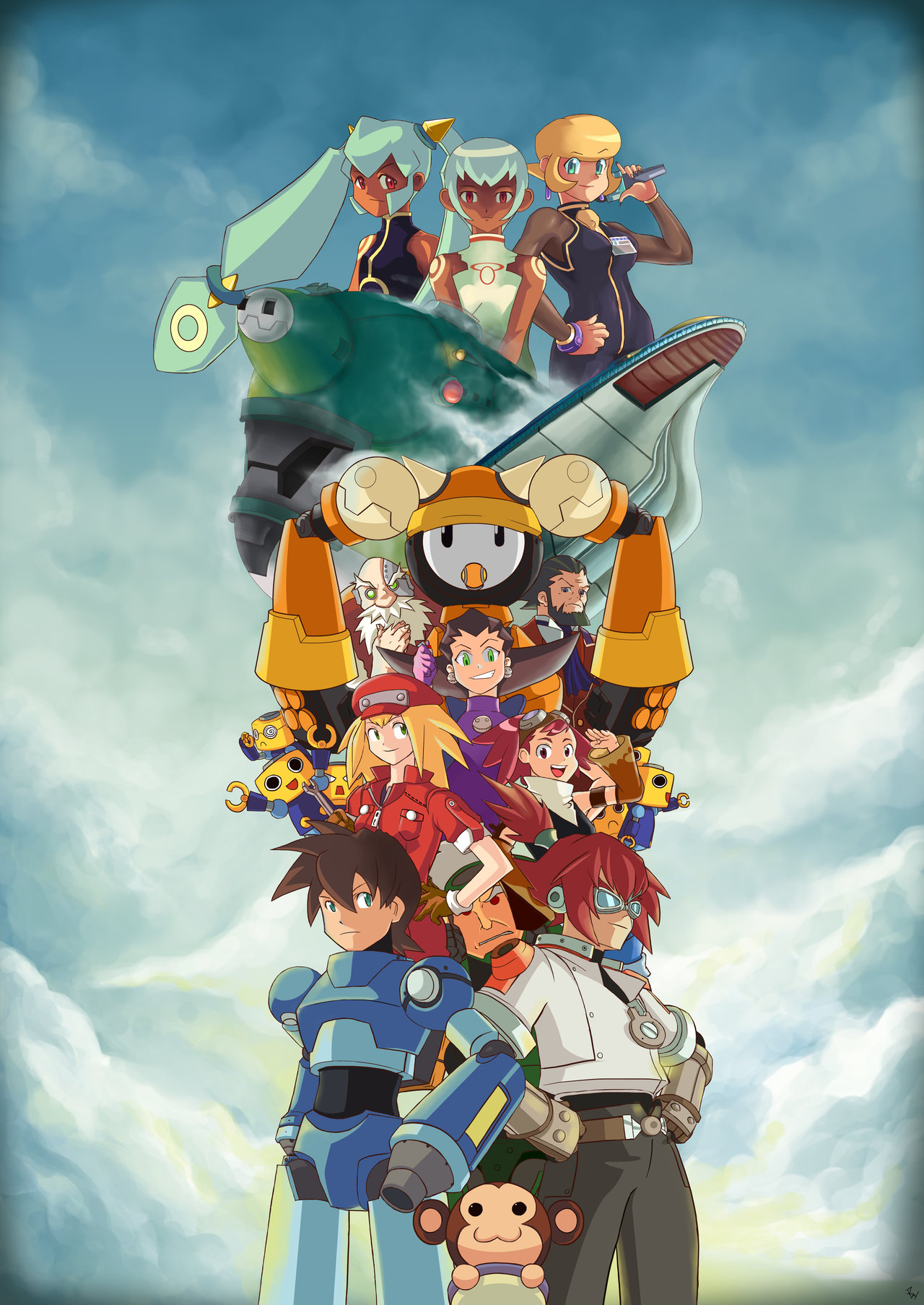 More Like Megaman Legends