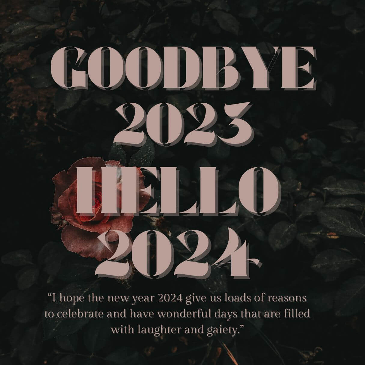 Hello New Year 2024 & Goodbye 2023