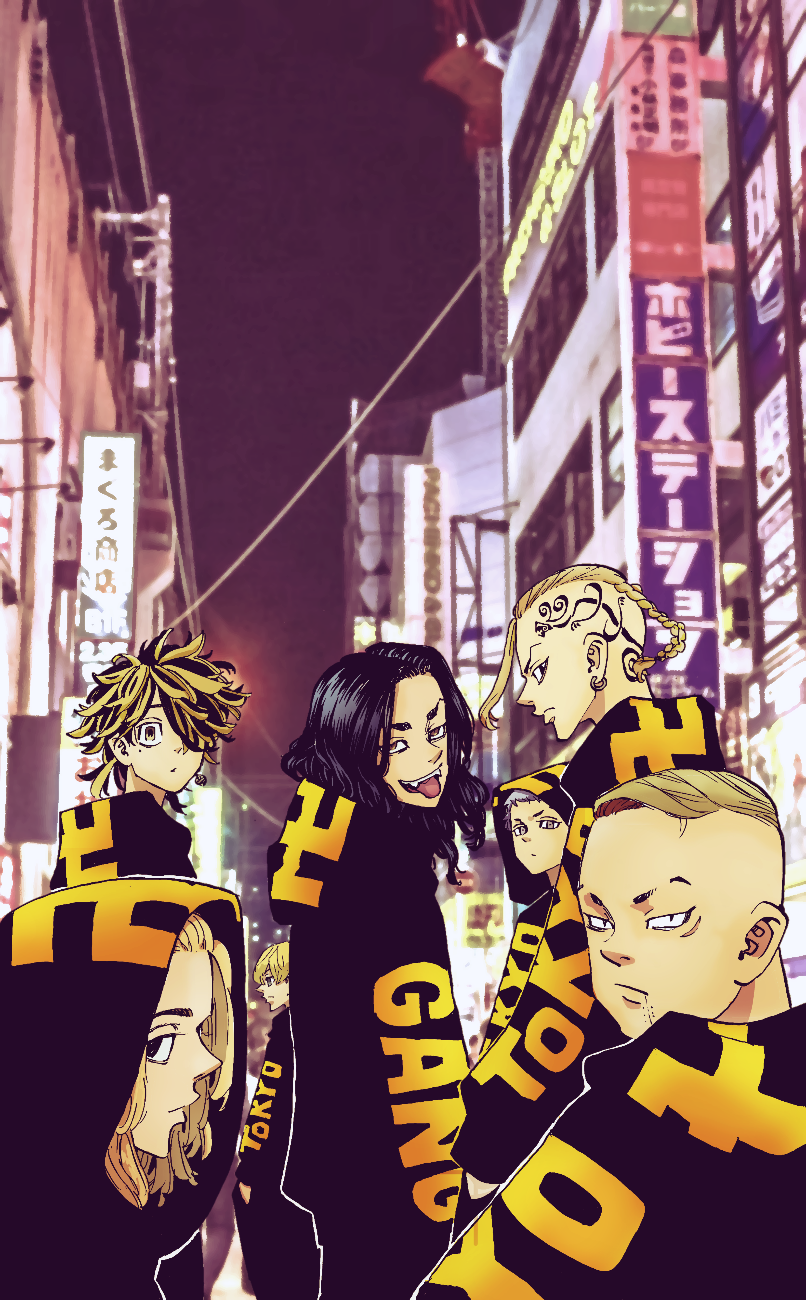 Tokyo Manji Phone Wallpaper, r