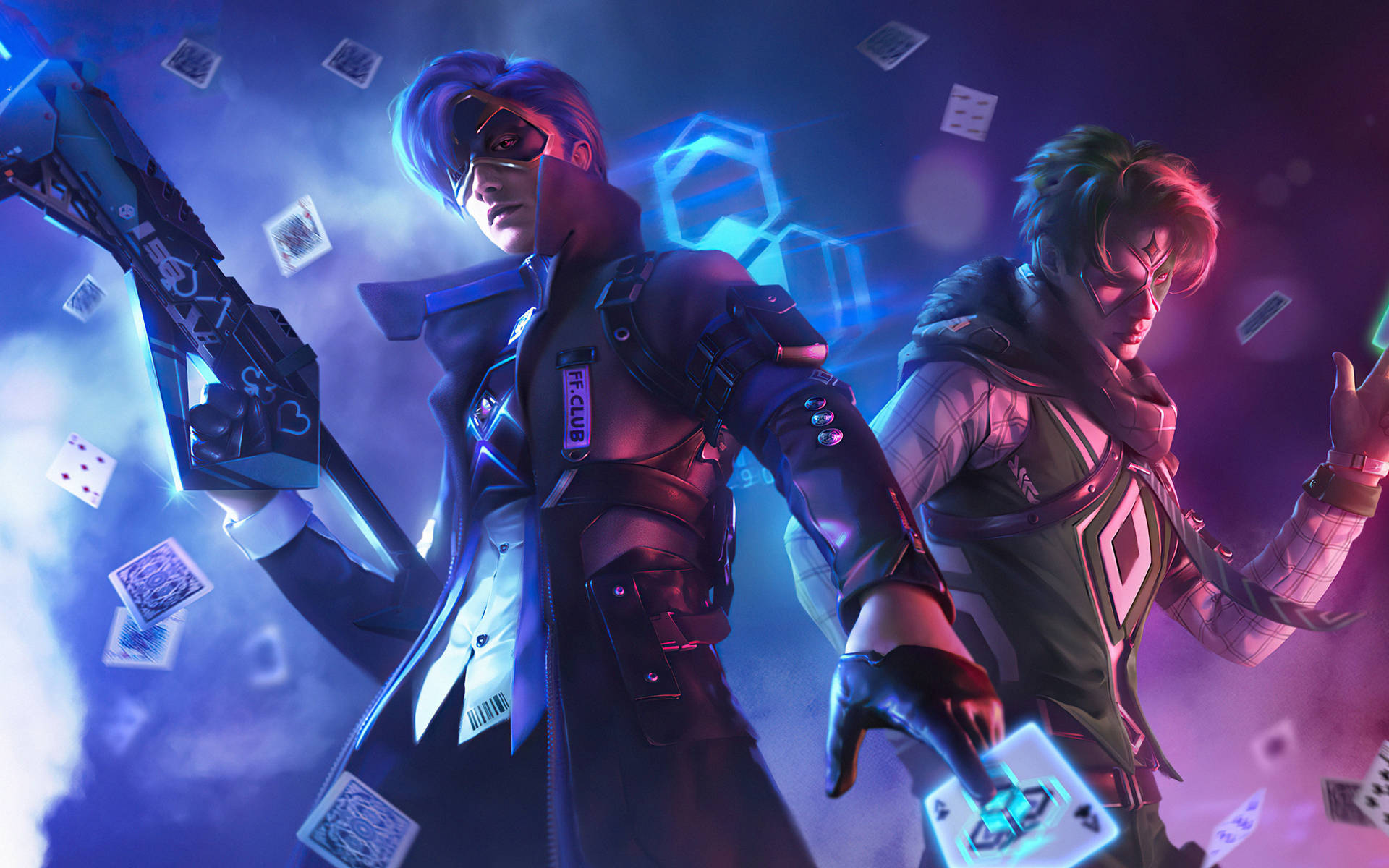 Download 4k Free Fire Garena Neon