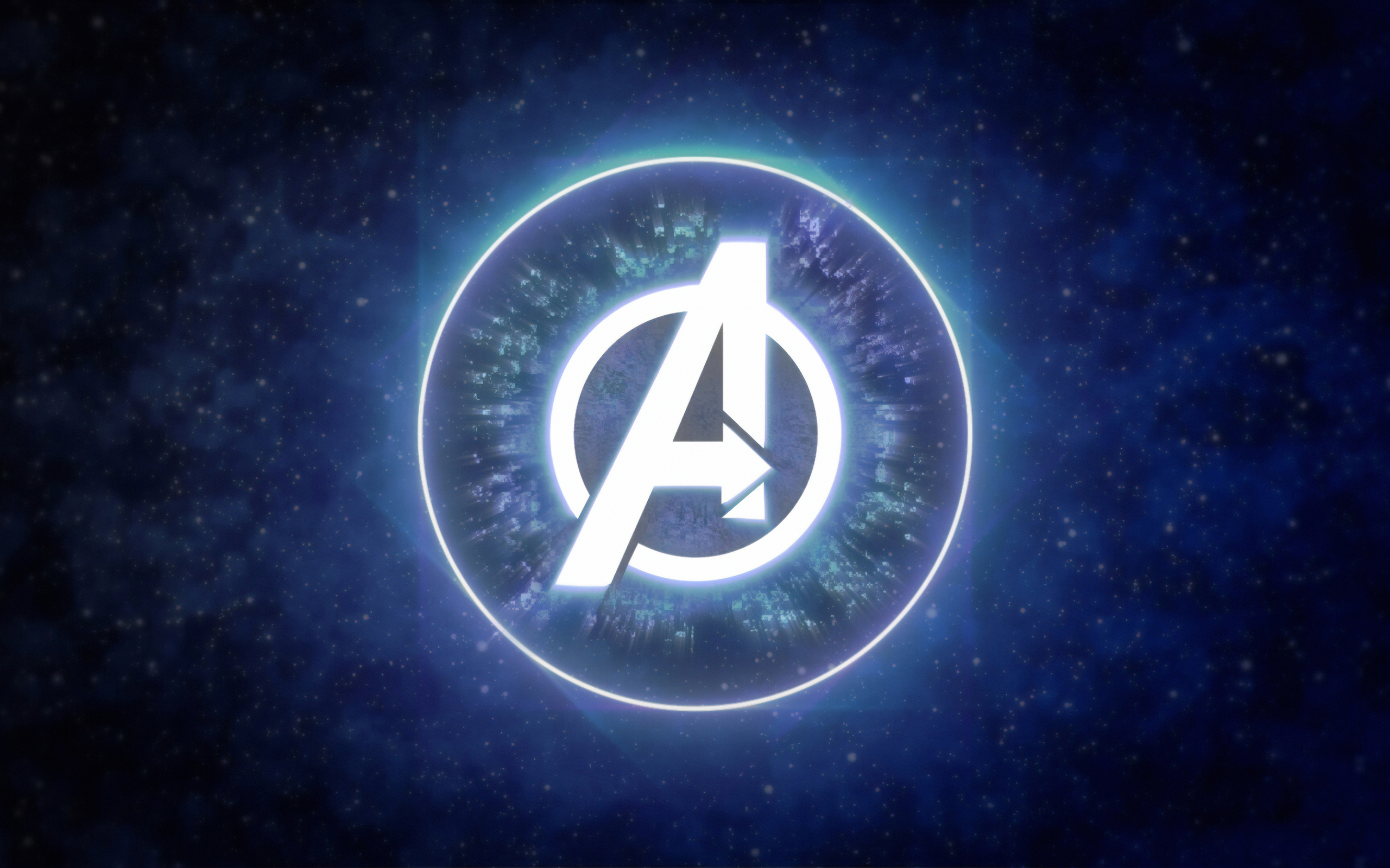 Avengers Logo 4k Wallpaper
