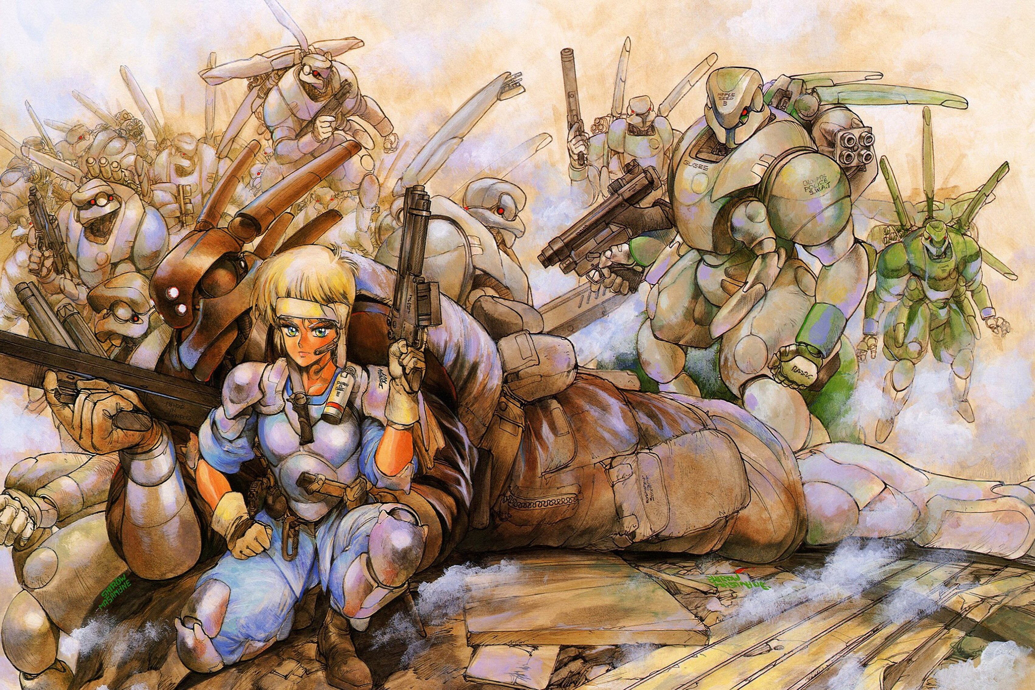 Download Anime Appleseed HD Wallpaper