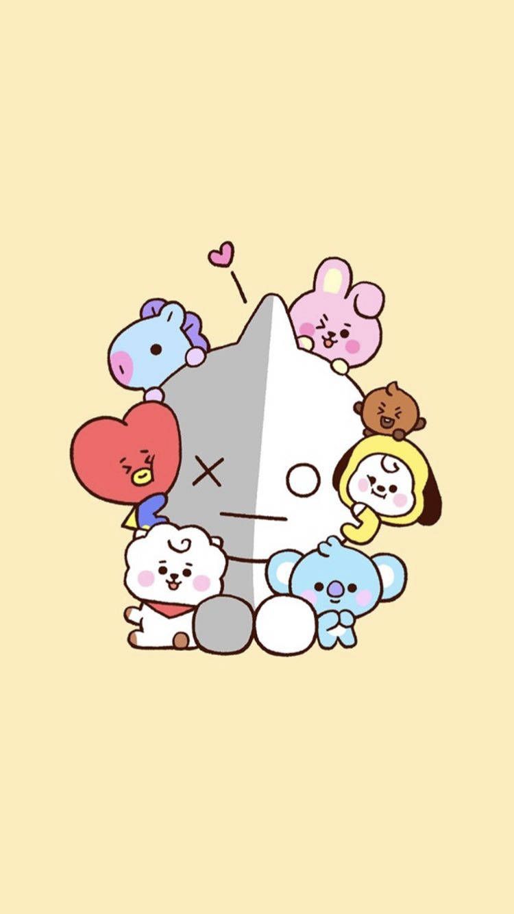 Cute Bt21 Wallpaper