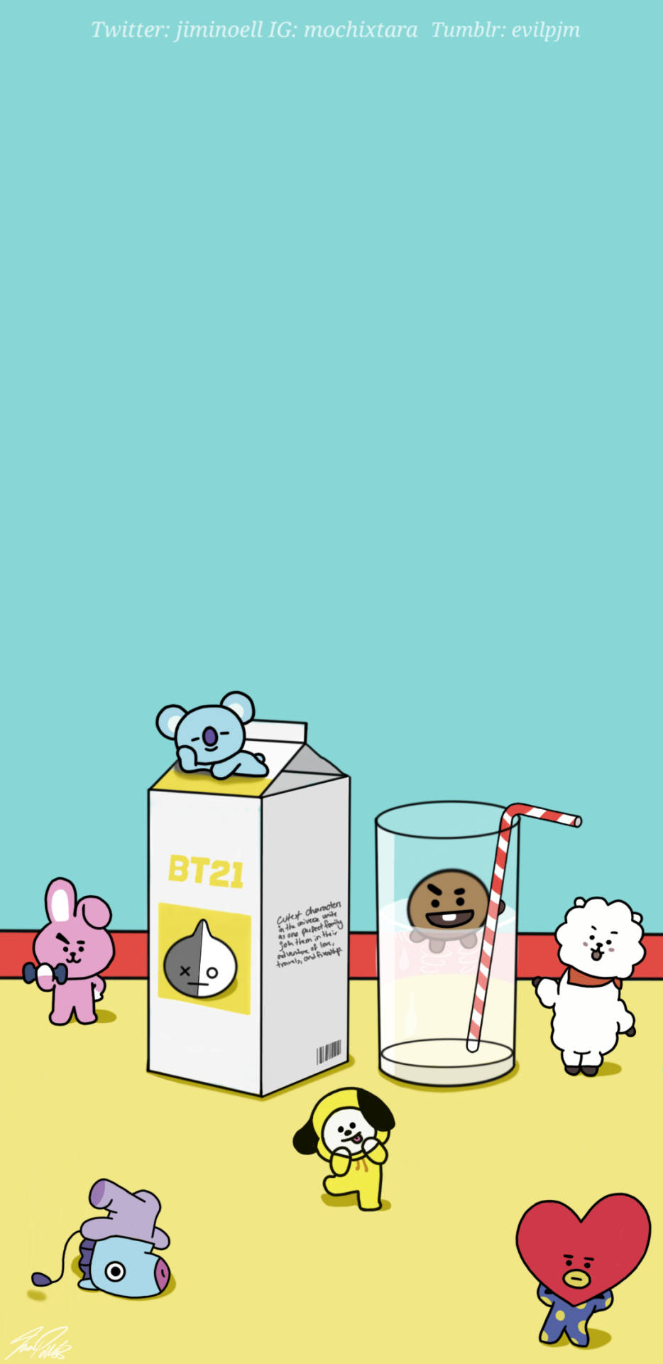 Download Bt21 Wallpaper