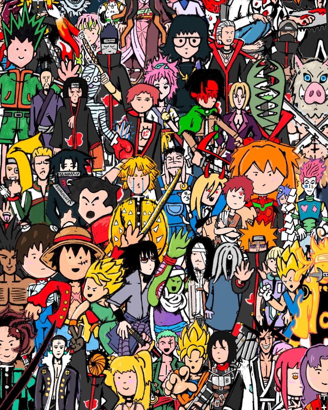 Kodone's anime doodle collection