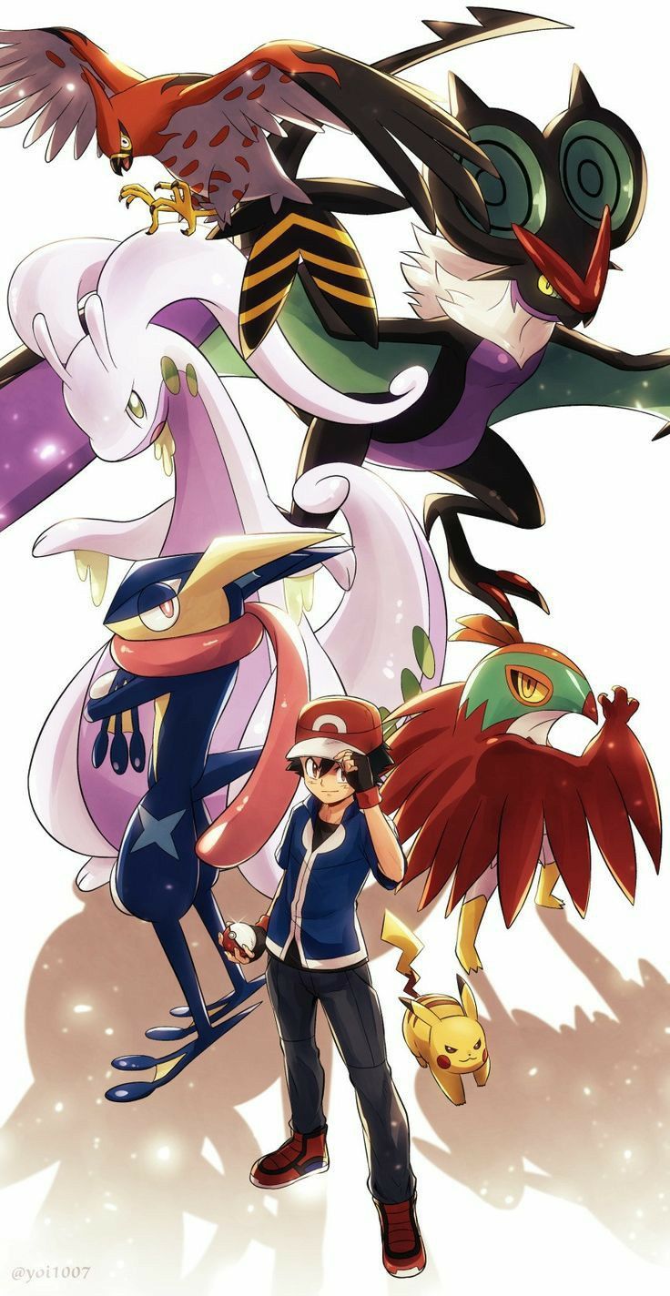 Pokemon teams, Ash kalos team