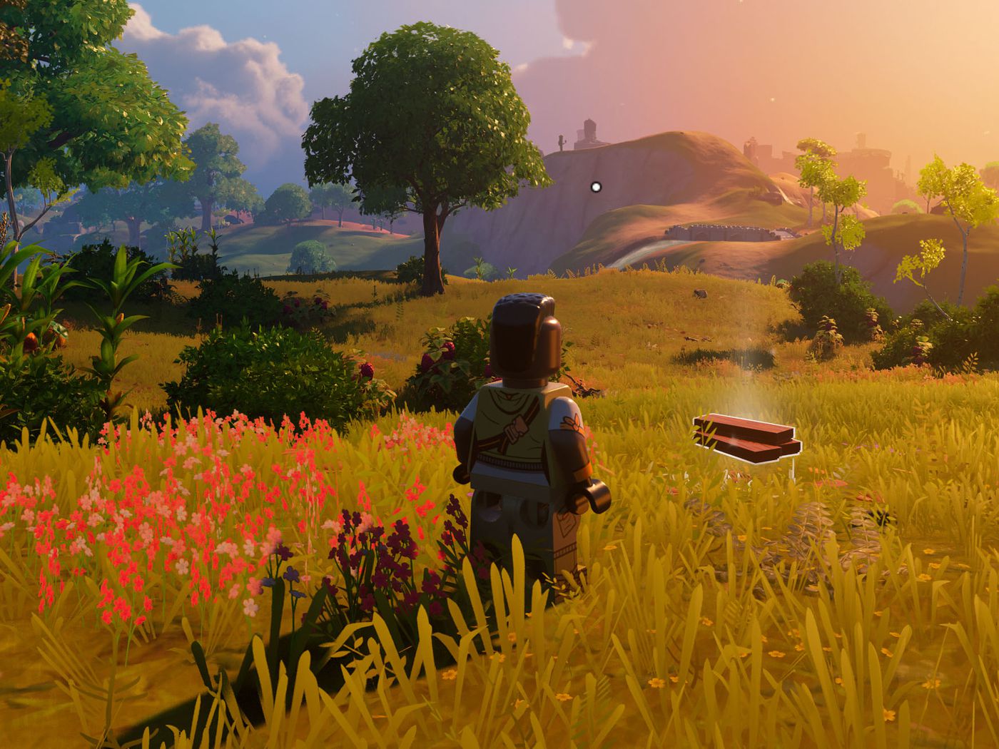 How to get planks in Lego Fortnite