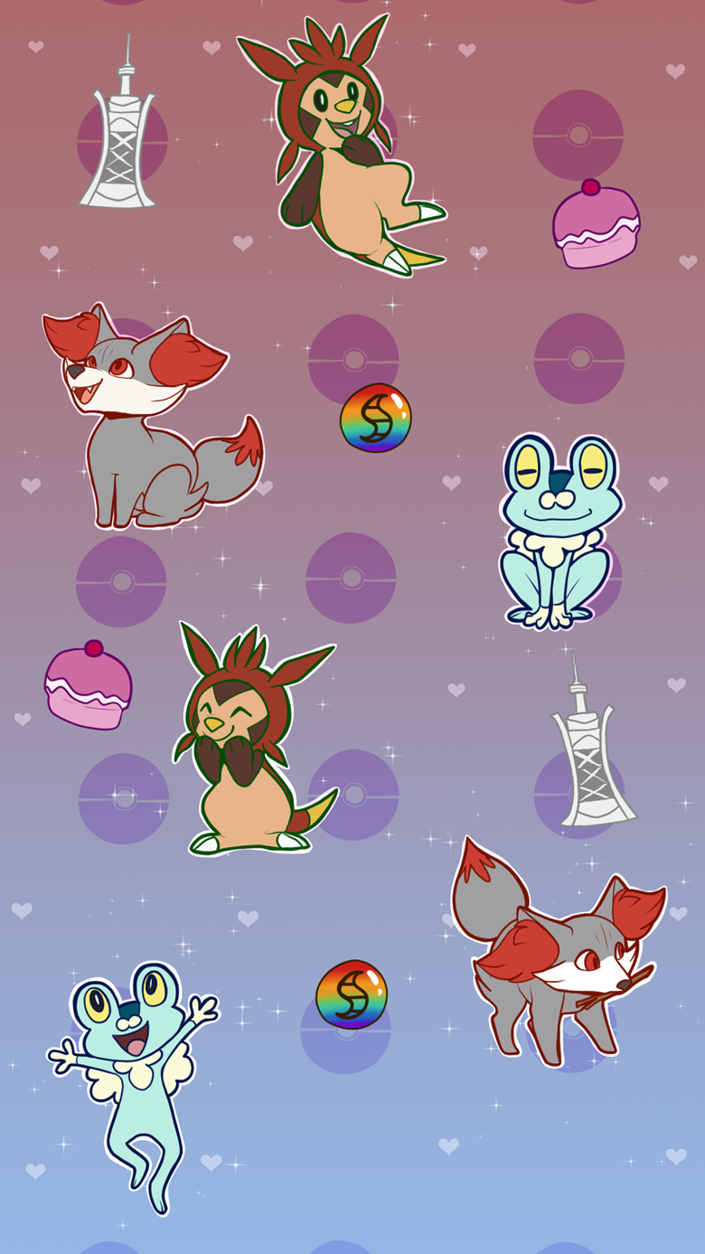 Kalos Starter Wallpaper's