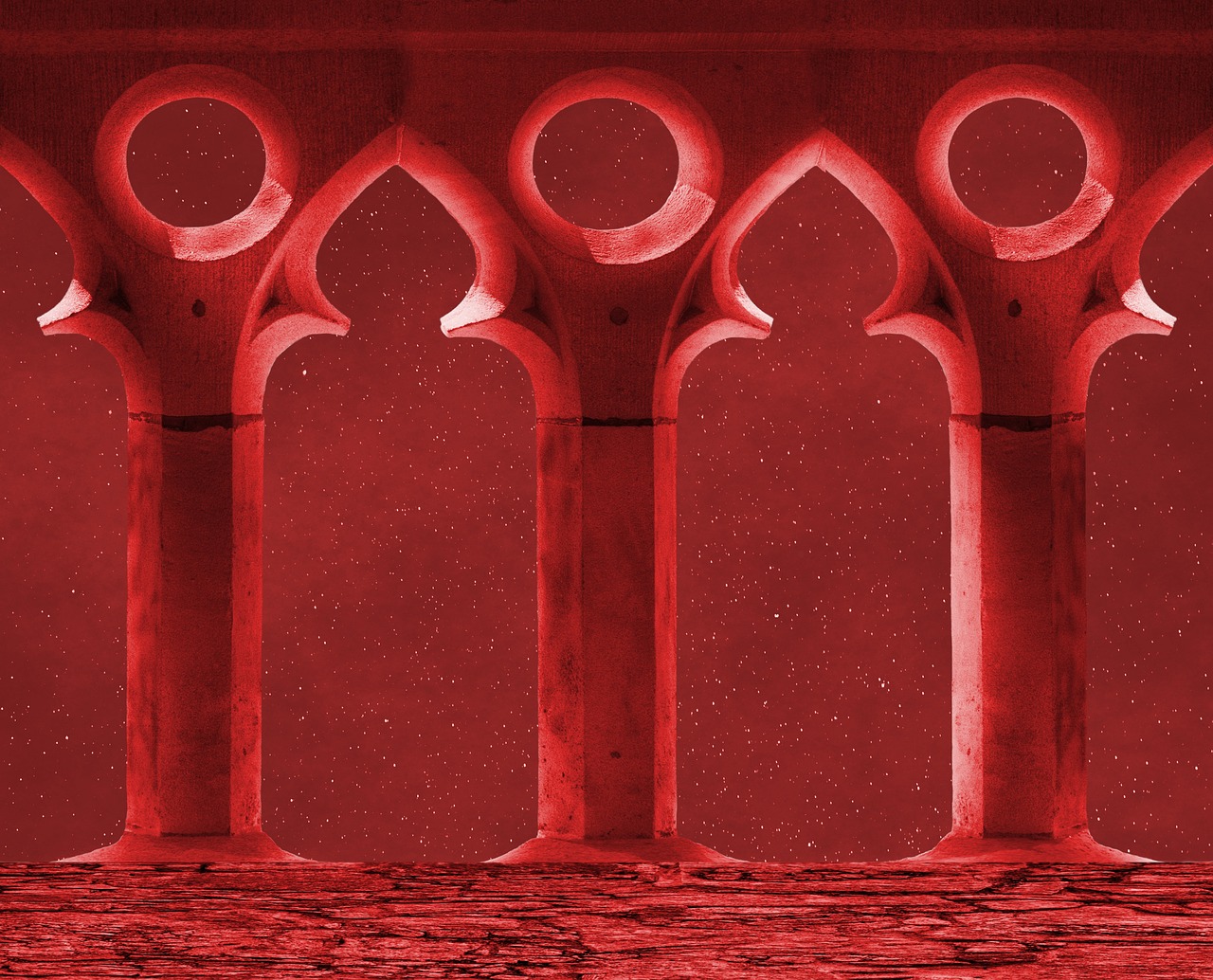 Balcony Arches Structure photo