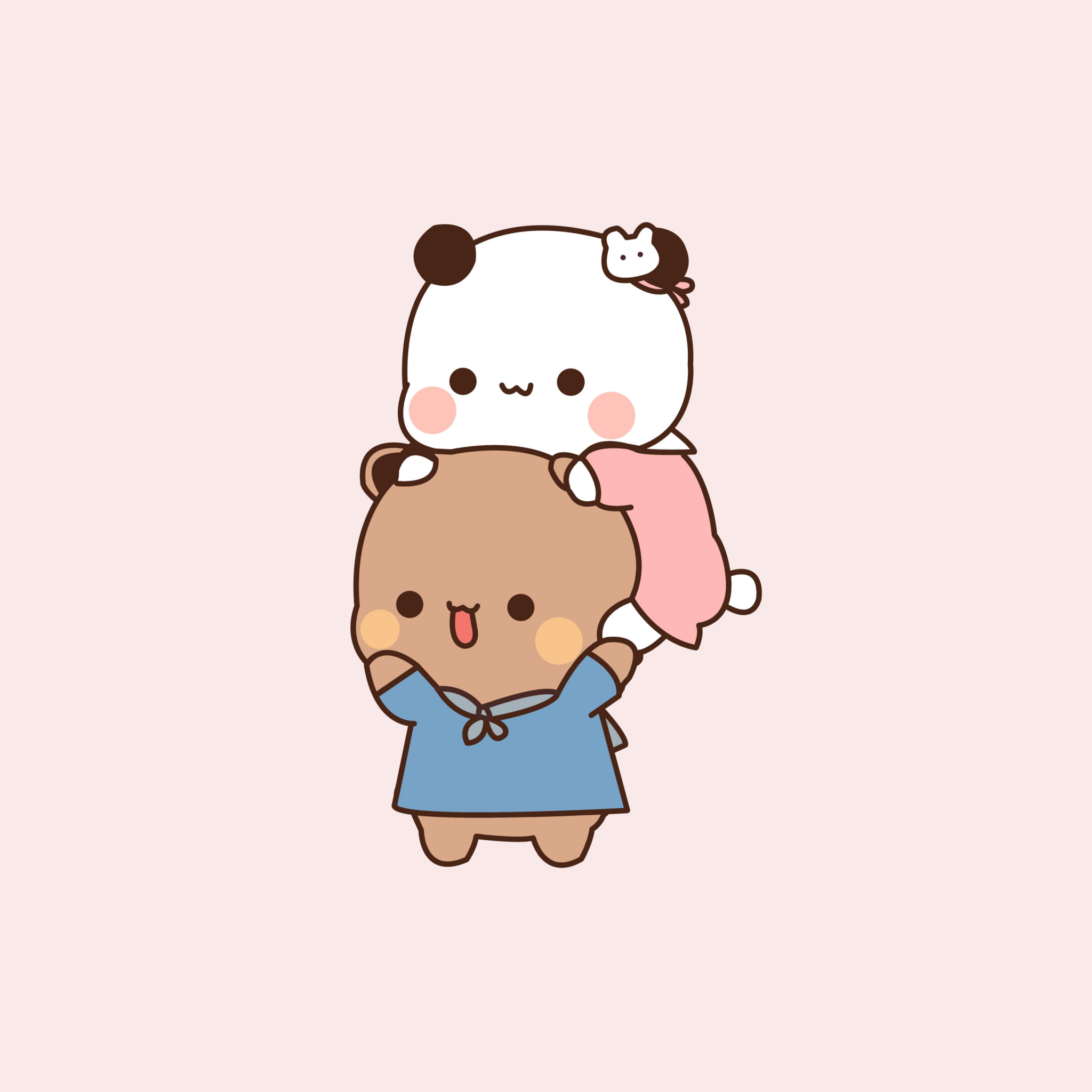 Adorable Wallpaper 4K, Kitty couple