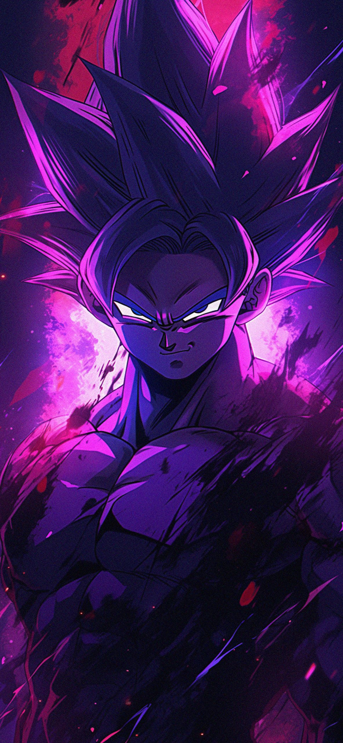 Dragon Ball Goku Purple Wallpaper