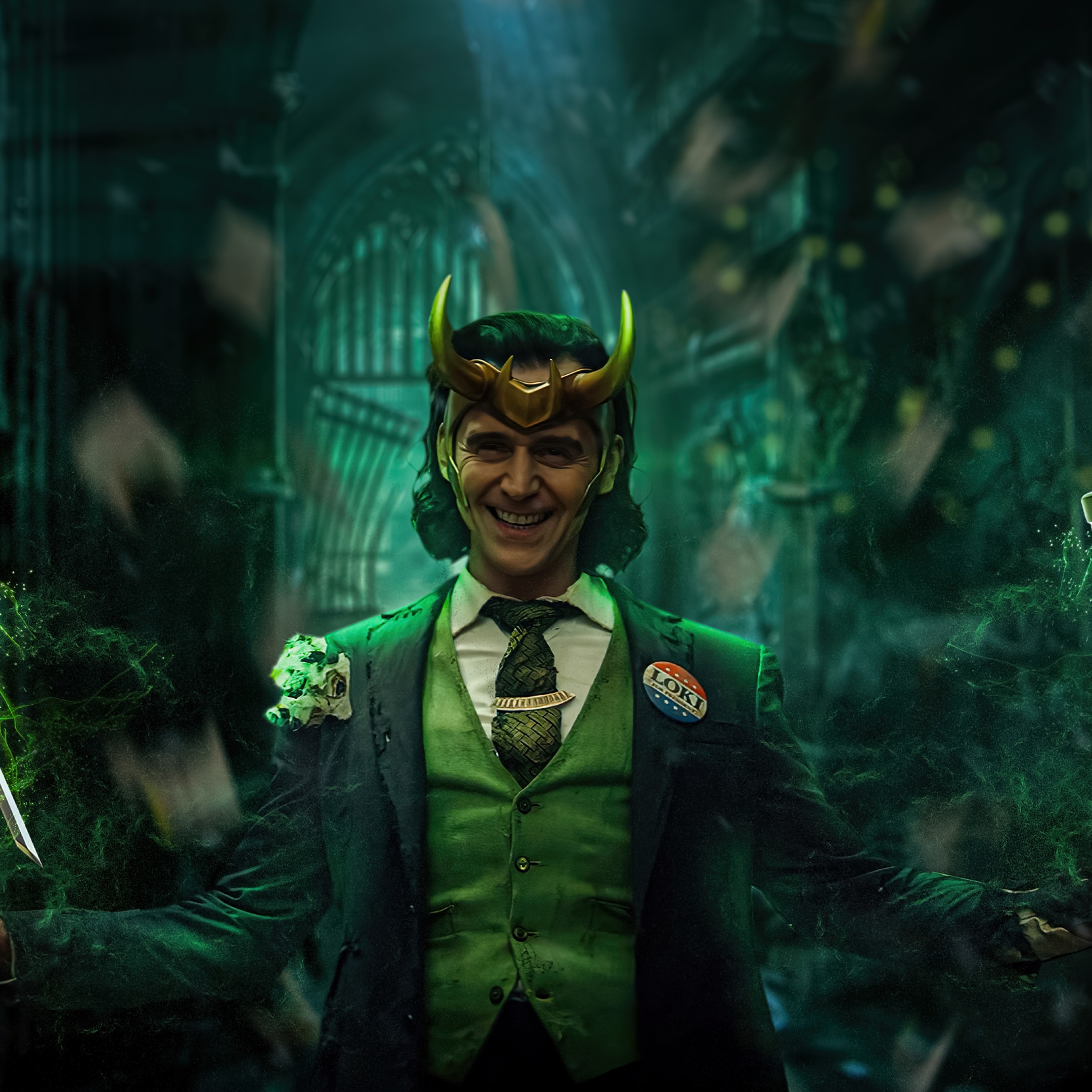 Loki Wallpaper 4K, Season 1, TV series