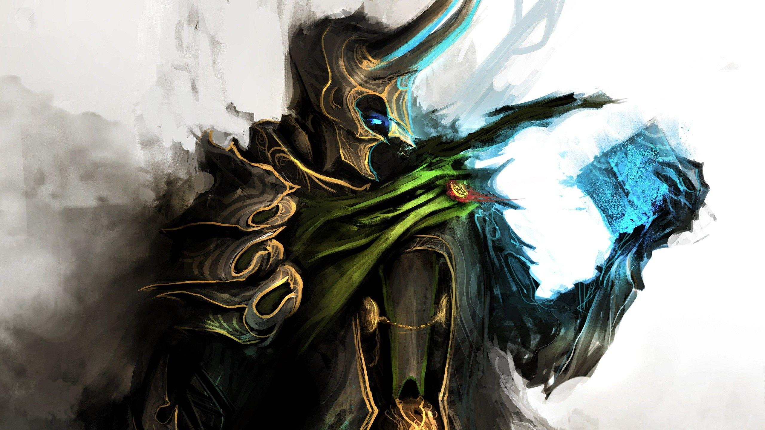 Loki art Wallpaper Download