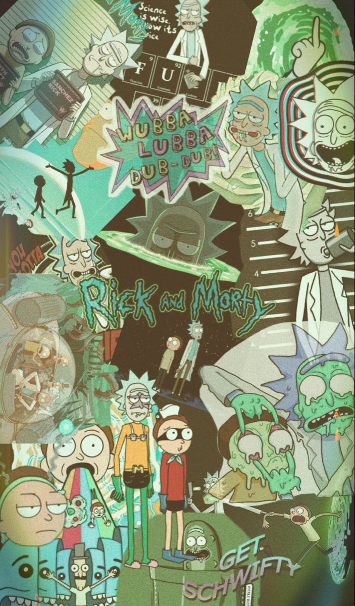 Rick and Morty. iPhone wallpaper rick