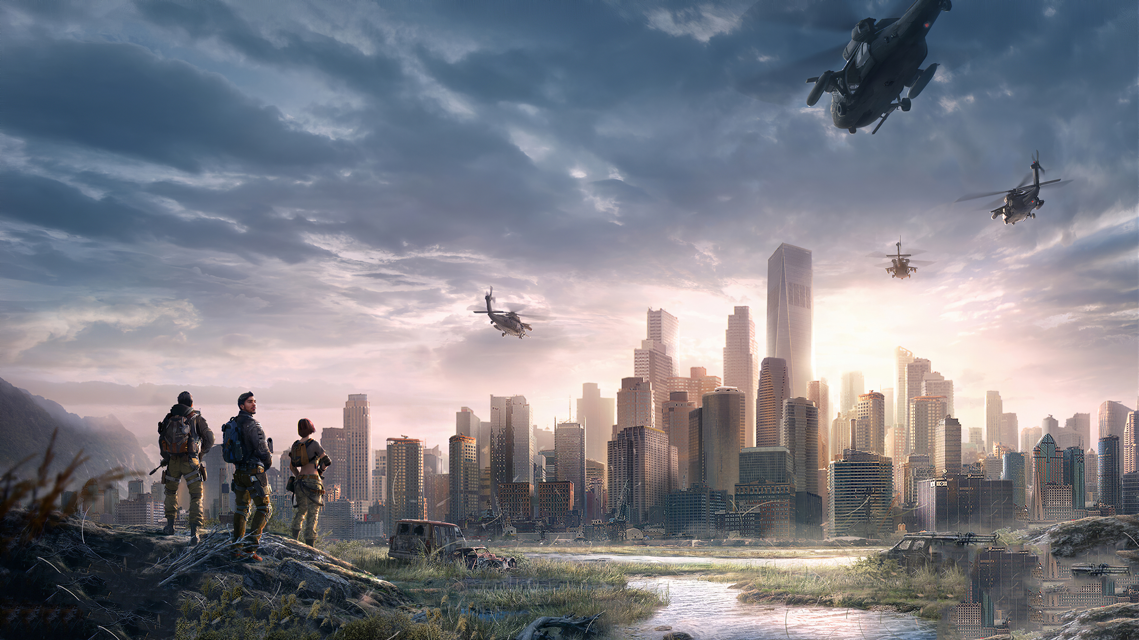 City In Danger 4k Wallpaper, HD Games