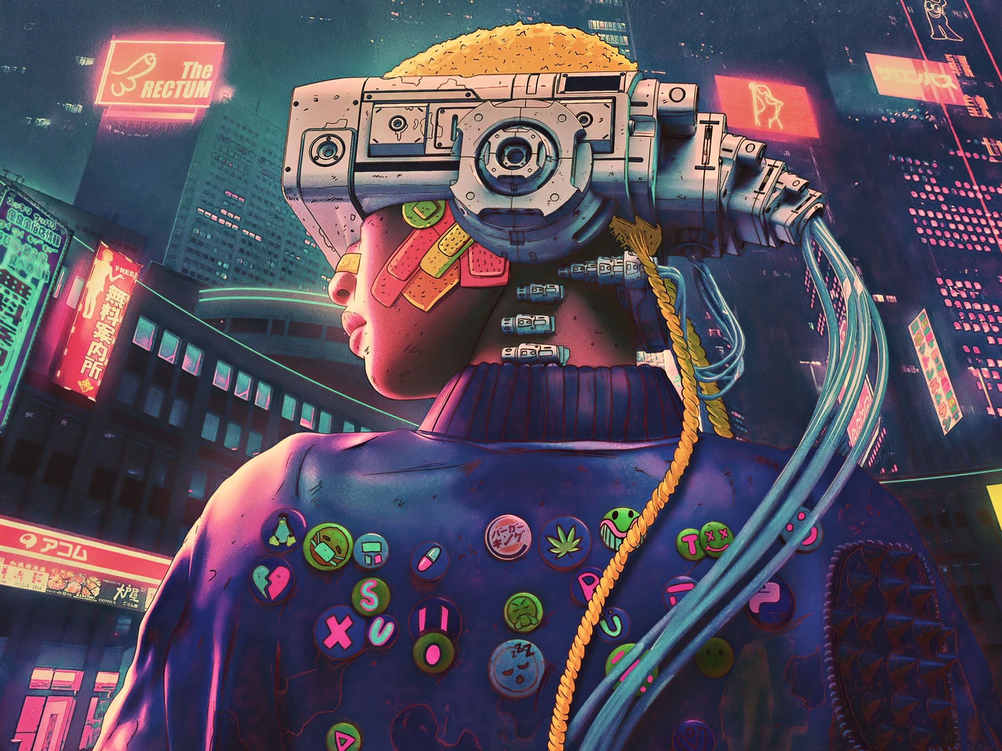 Urban City Science Fiction 4k Wallpaper 4K