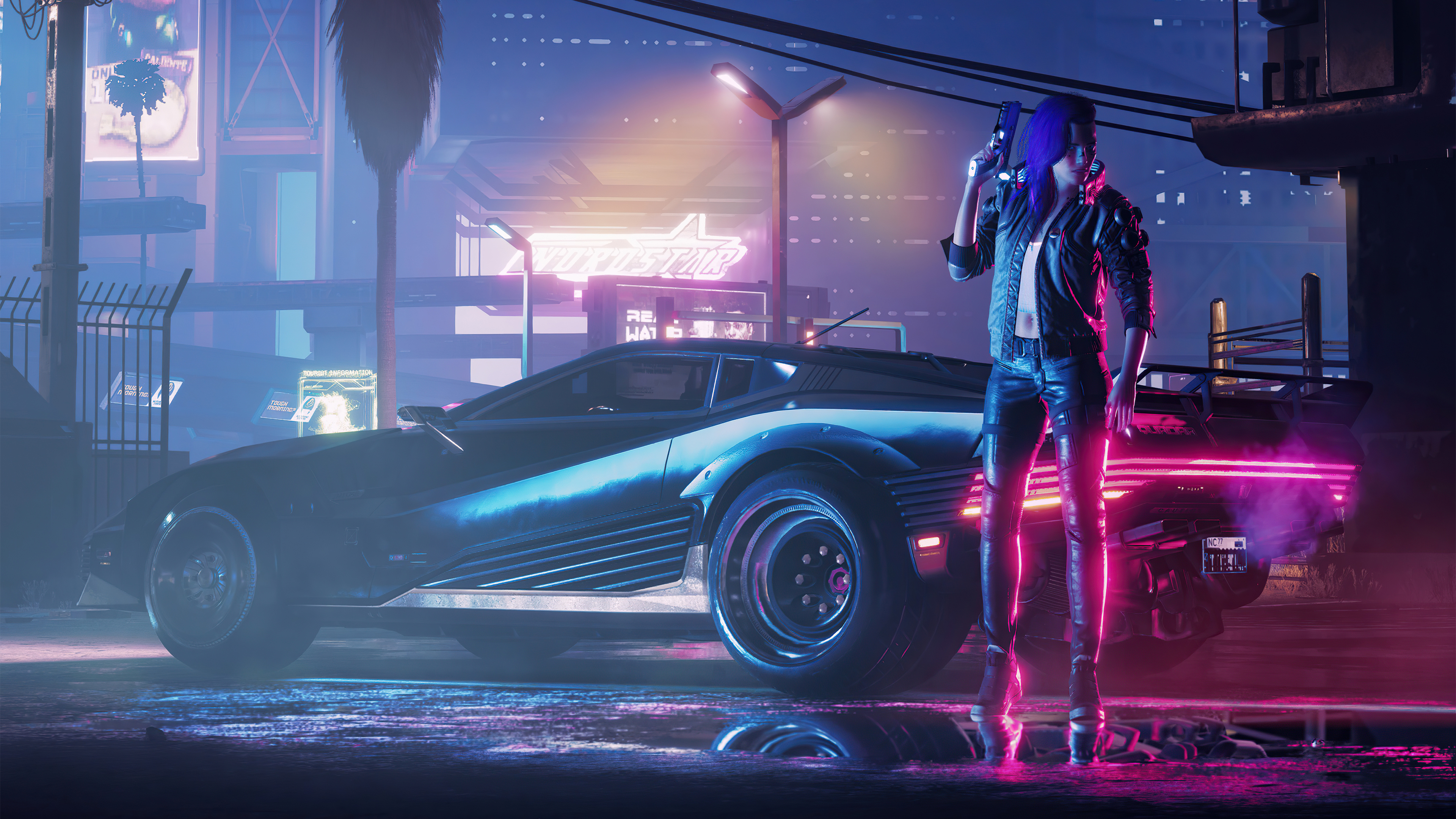 Cyberpunk 2077 Neon City 4k Wallpaper, 1440x900 Resolution HD 4k Wallpaper, Image, Background, Photos and Picture