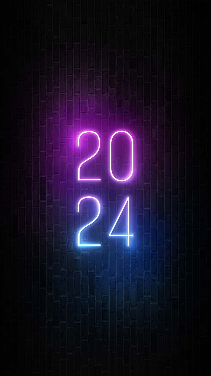 2024 Happy New Year Wallpaper