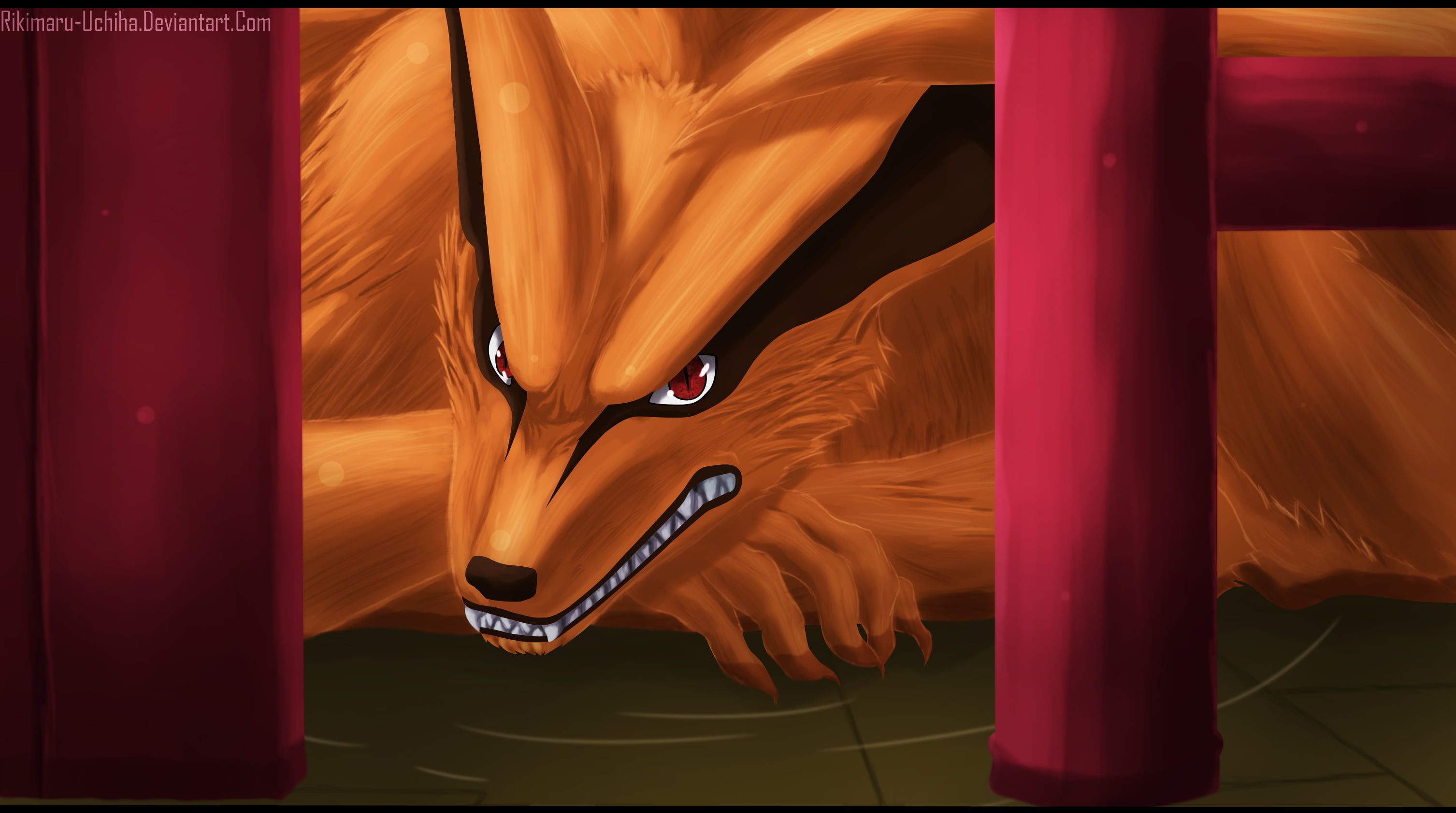Naruto Kurama (Naruto) K #wallpaper