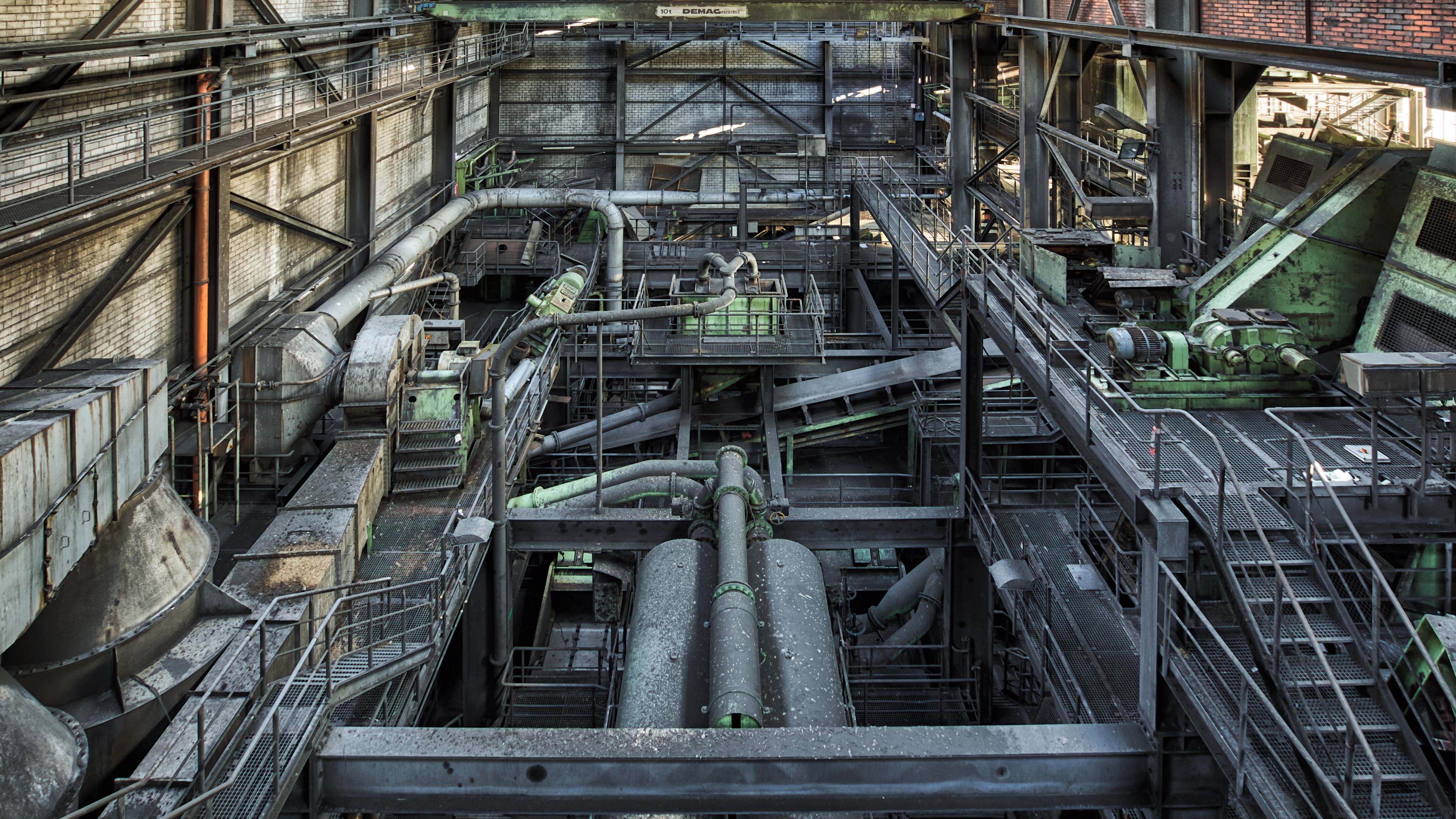 4K Factory Wallpaper. Background