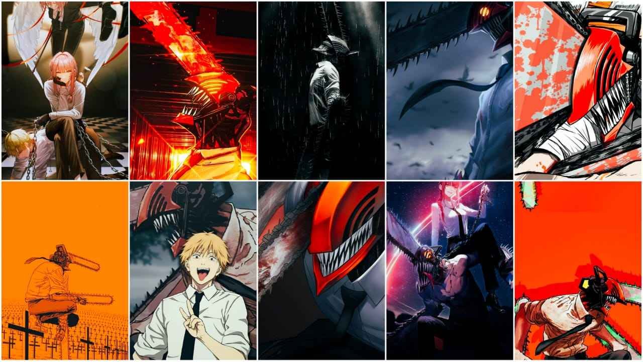 Chainsaw Man Wallpaper 4K iPhone