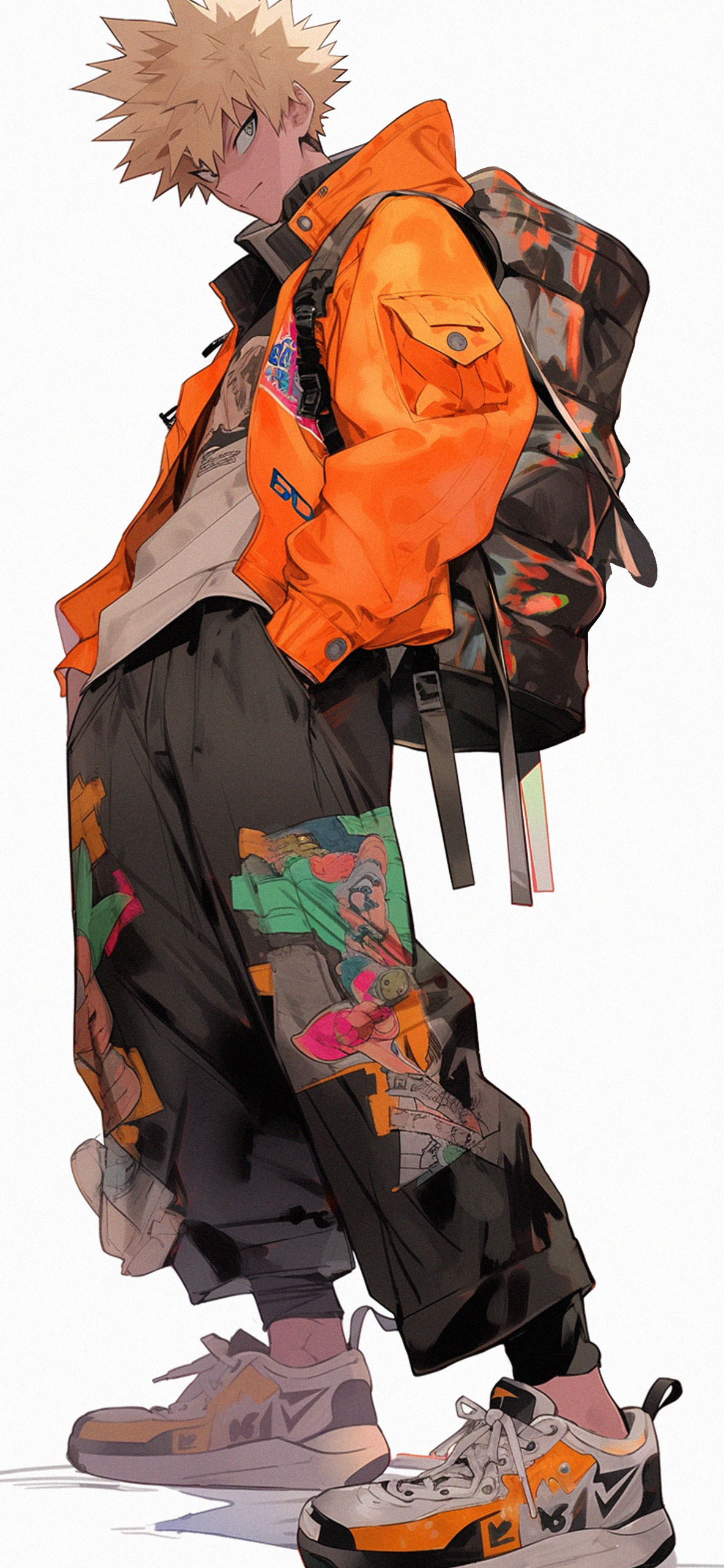 Cool Bakugo Hypebeast Trendy Wallpaper