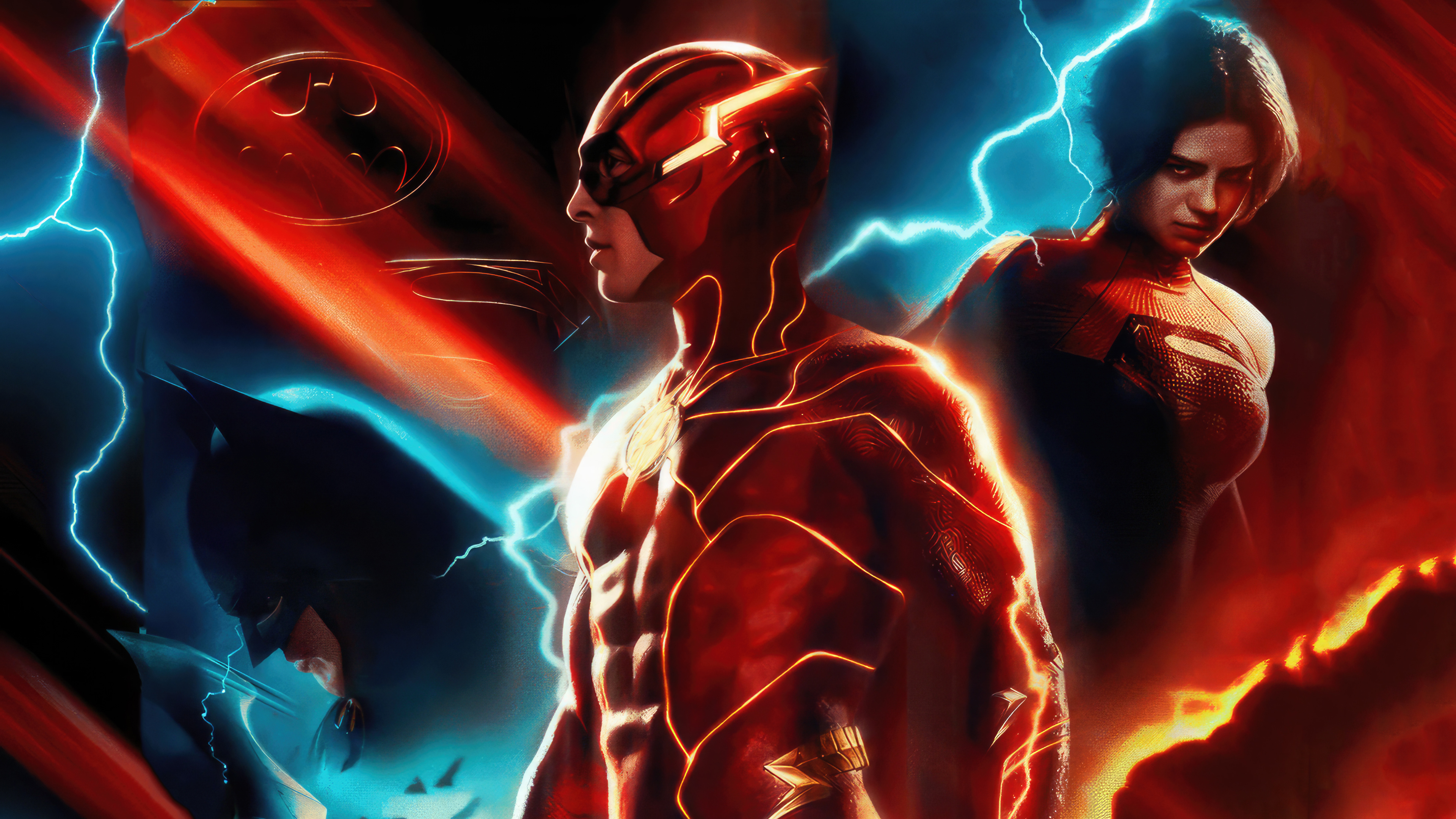 The Flash Movie New Poster 4k