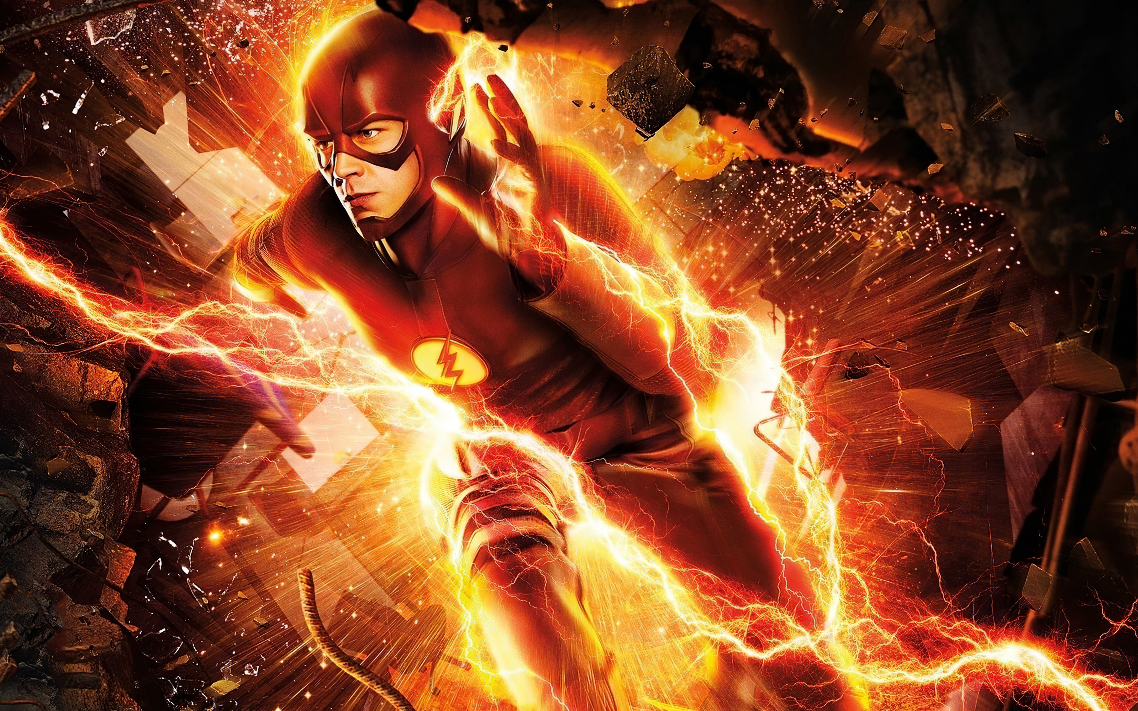 Grant Gustin Flash 4k 4k HD