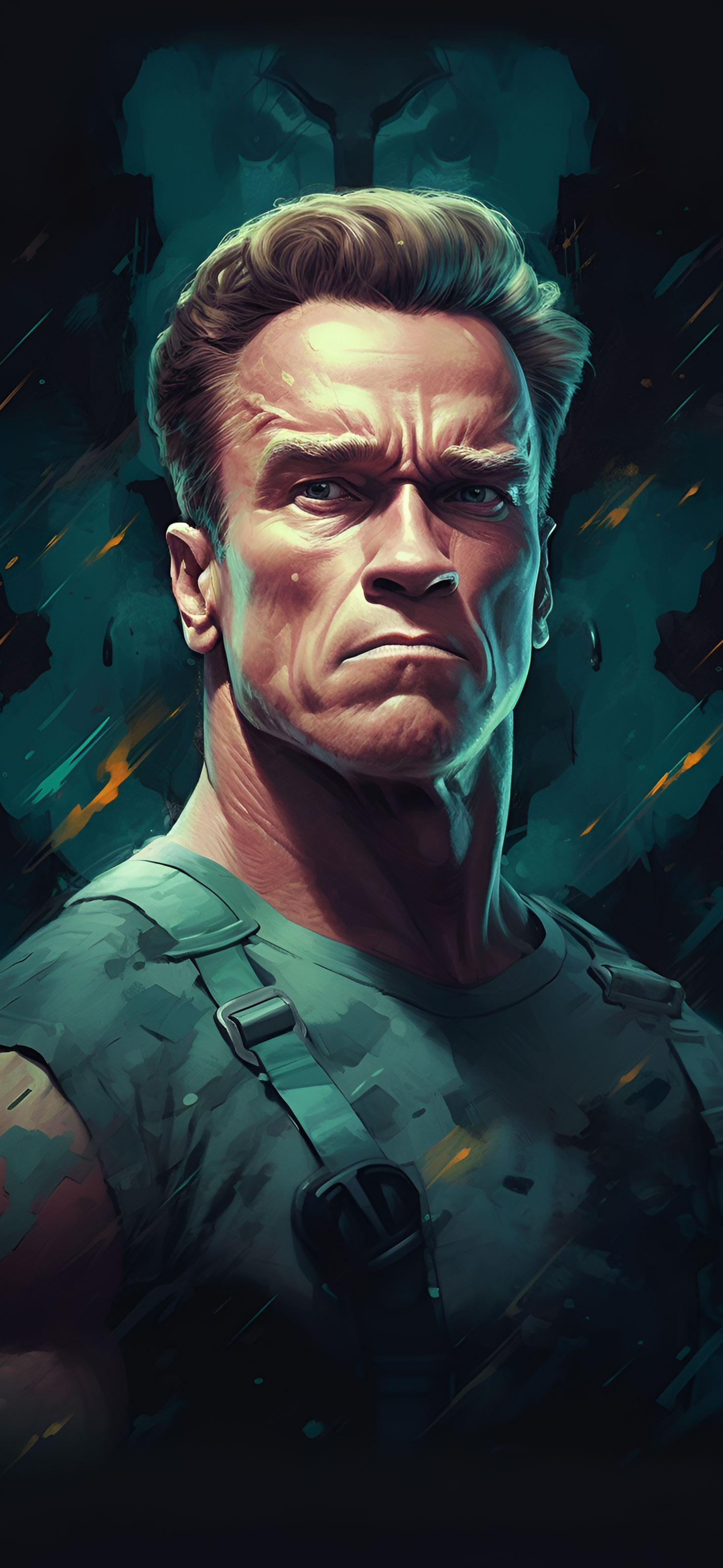 Arnold Schwarzenegger Dark Green