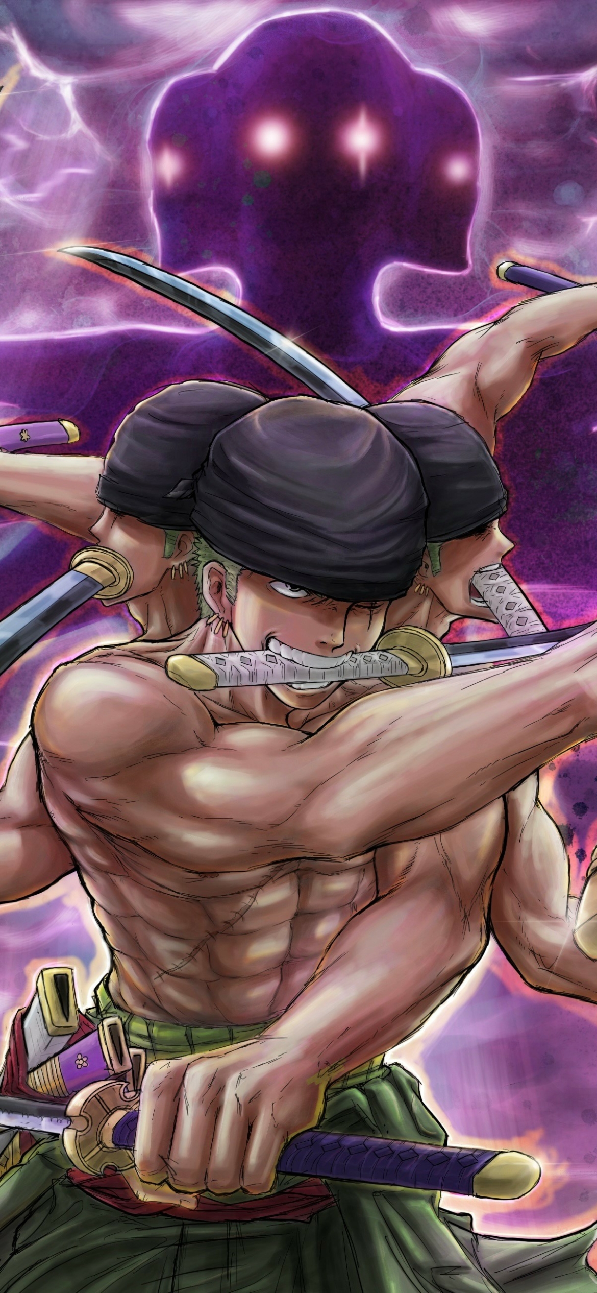 Roronoa Zoro iPhone Wallpaper