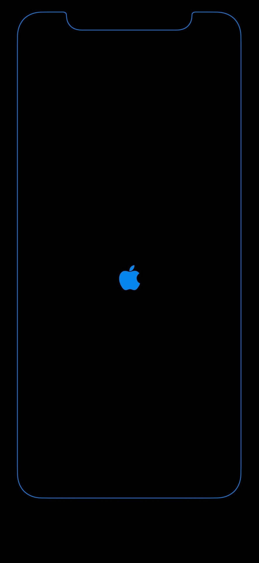 Download iPhone XR Red Blue Logo