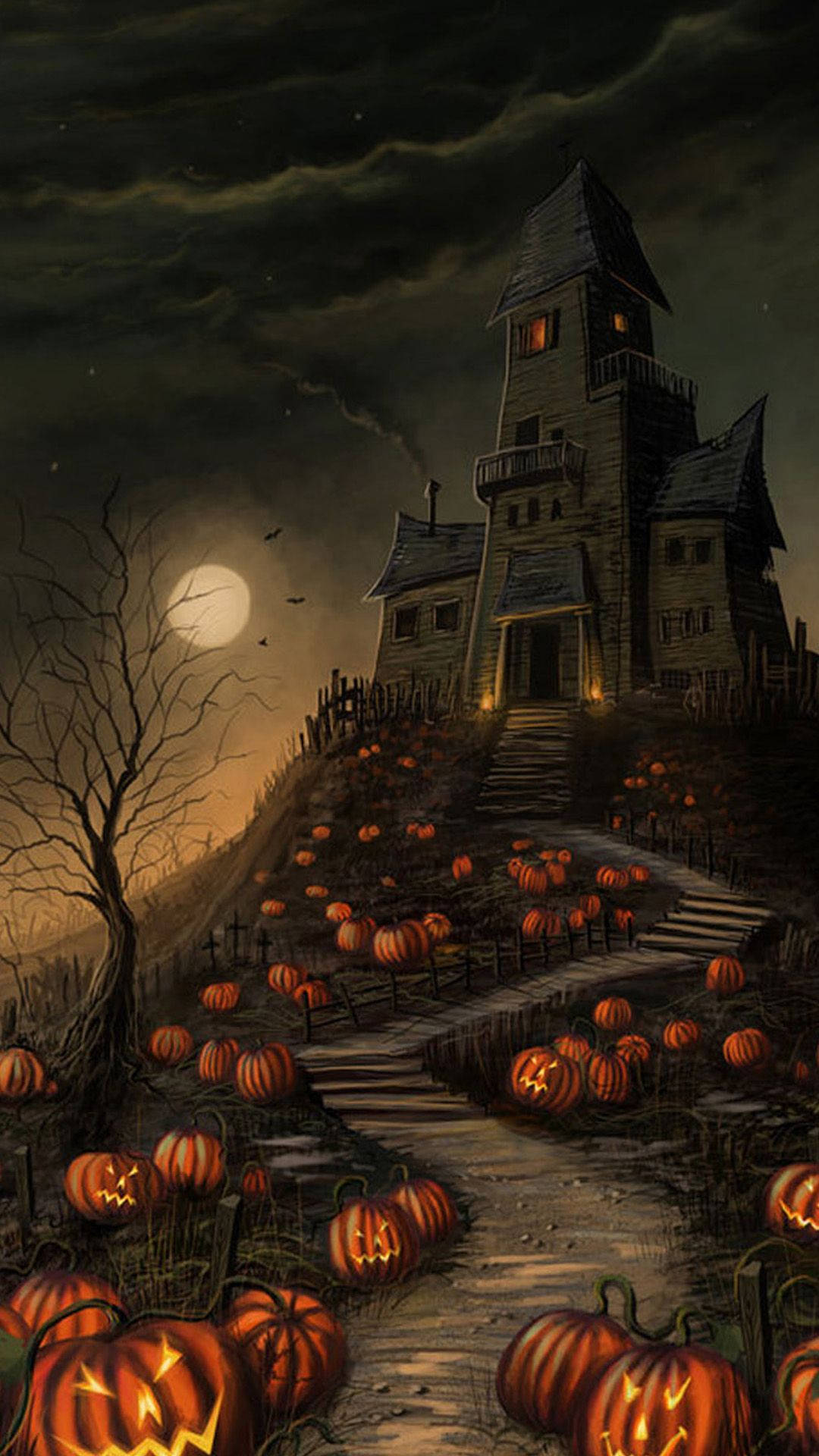 Halloween Wallpapers - Wallpaper Cave, image size:1080x1920