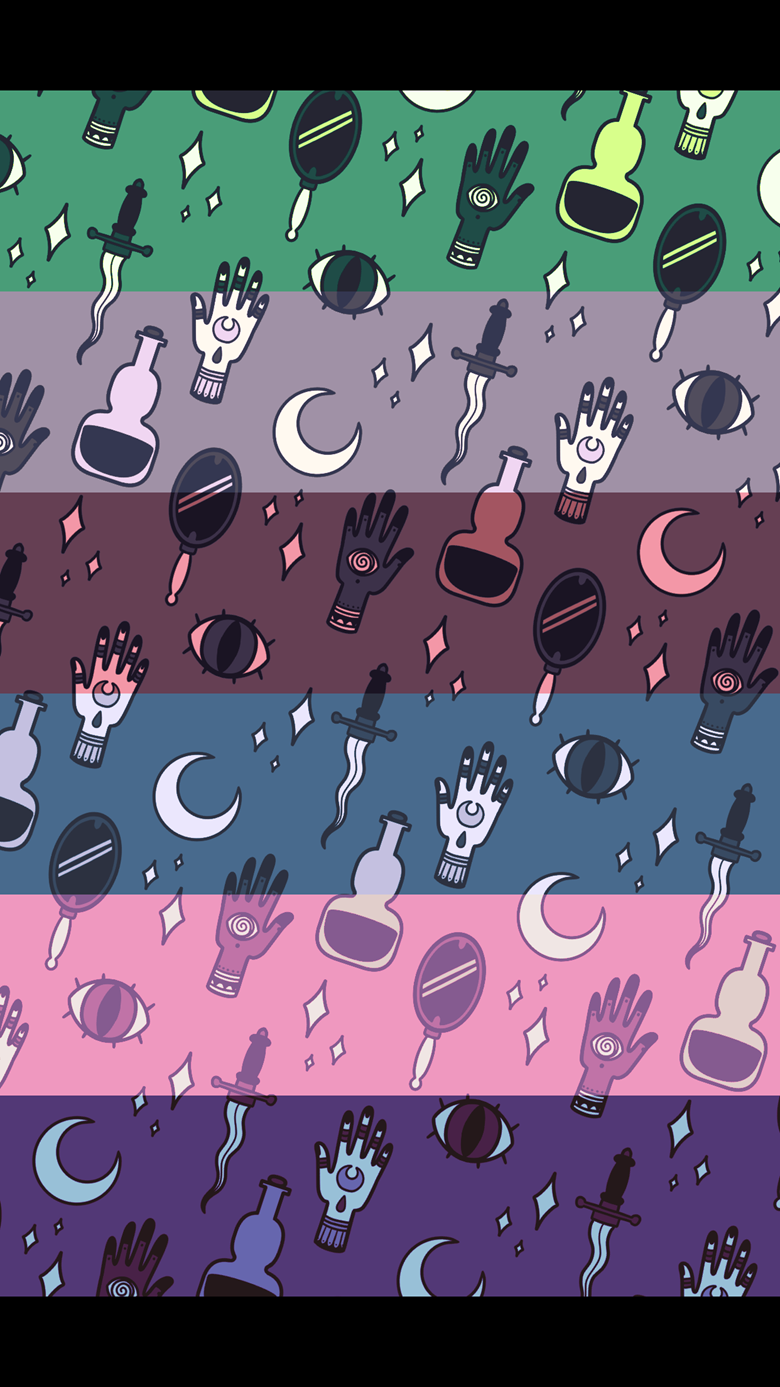 spooky mix wallpaper mobile edition