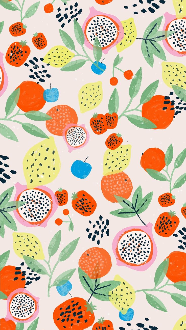 Fruit Wallpaper. Cute patterns
