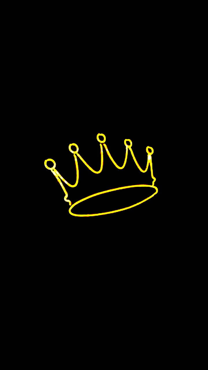Download Yellow Crown Outline King