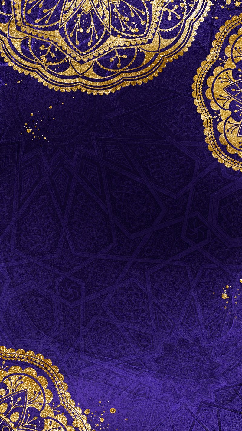 Purple Islamic Background Image Wallpaper