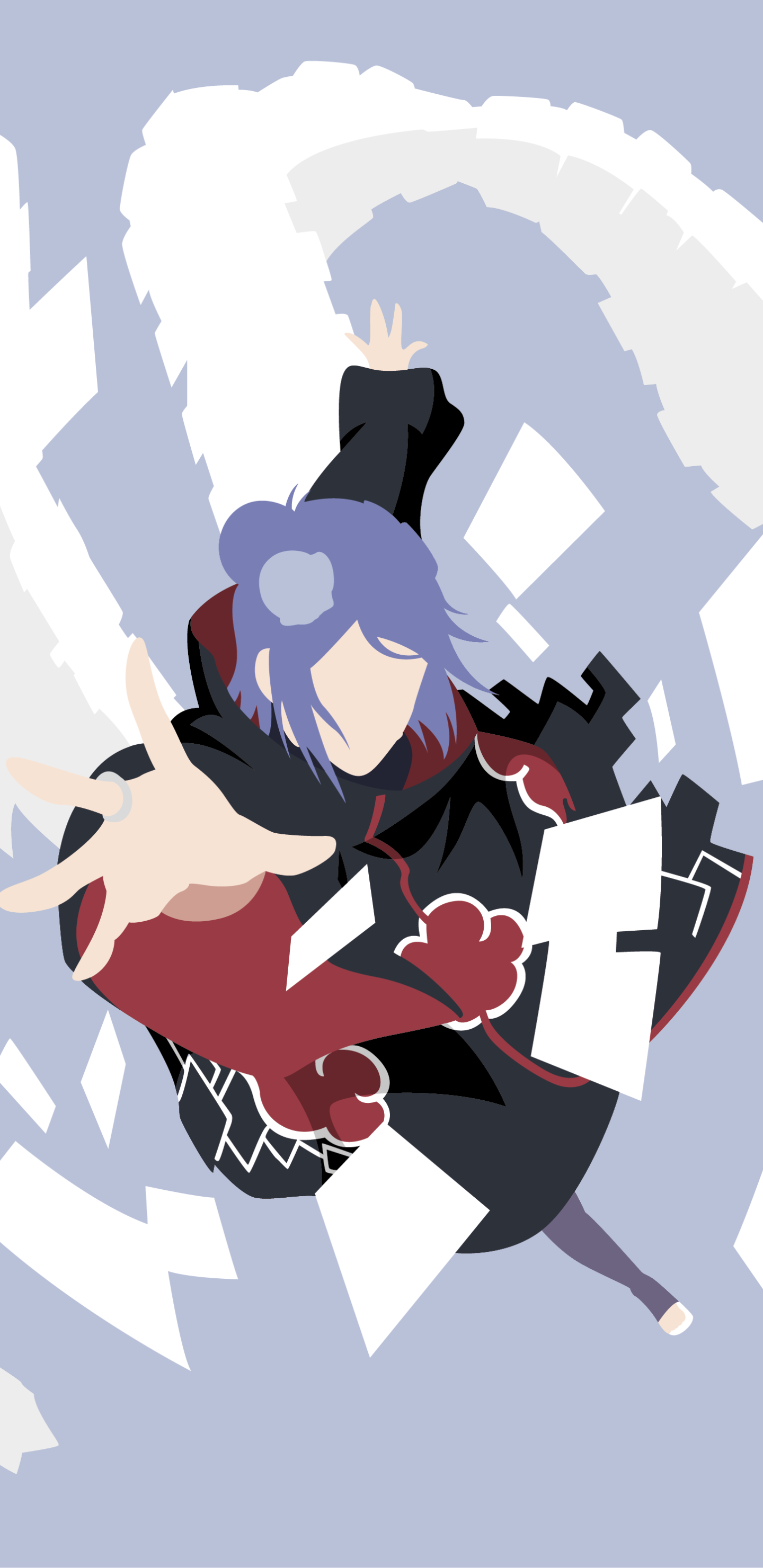 Konan (Naruto) Phone Wallpaper