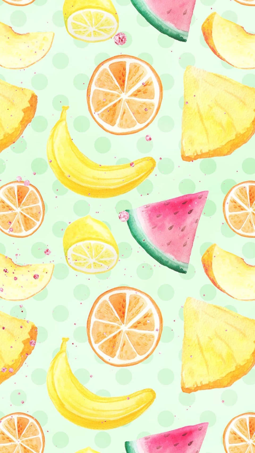 Cute Food iPhone Wallpaper